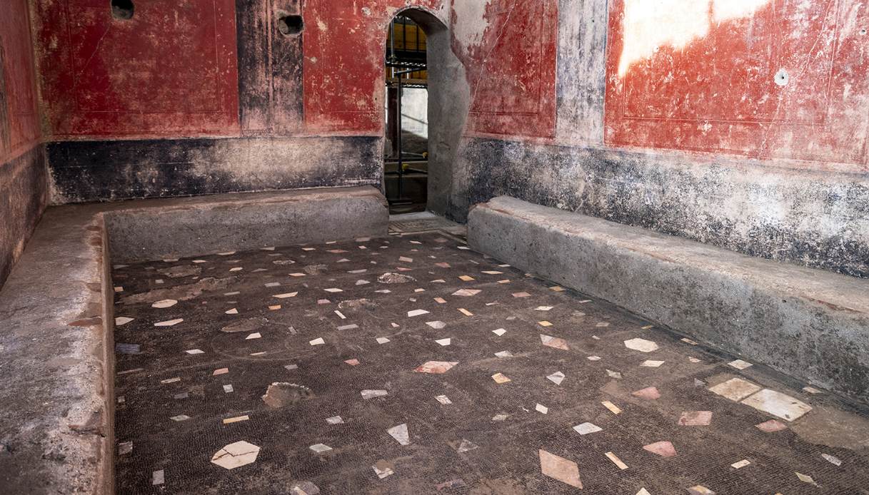 Pompei: scoperto un enorme complesso termale privato