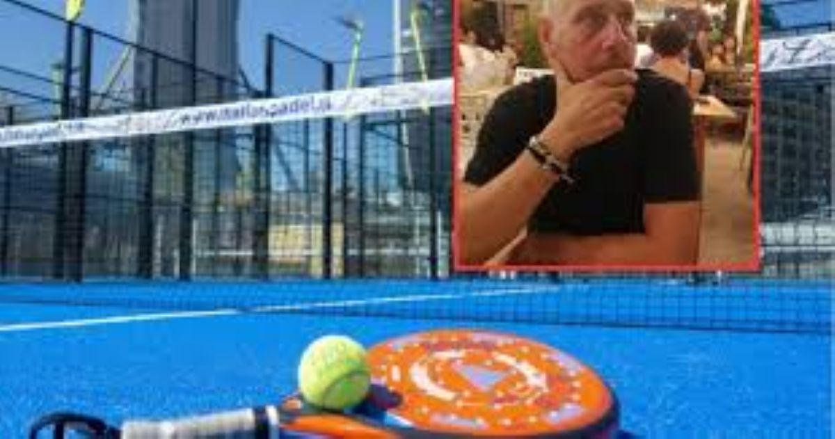 Bisceglie, a nord di Bari: 64enne muore durante una partita di padel per un malore improvviso