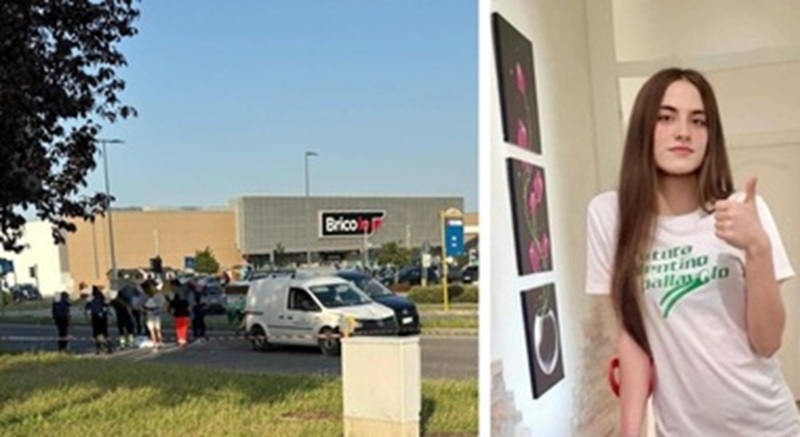 La giovane è stata investita da un furgone nei pressi del cinema: colpita con violenza, è stata sbalzata a dieci metri di distanza