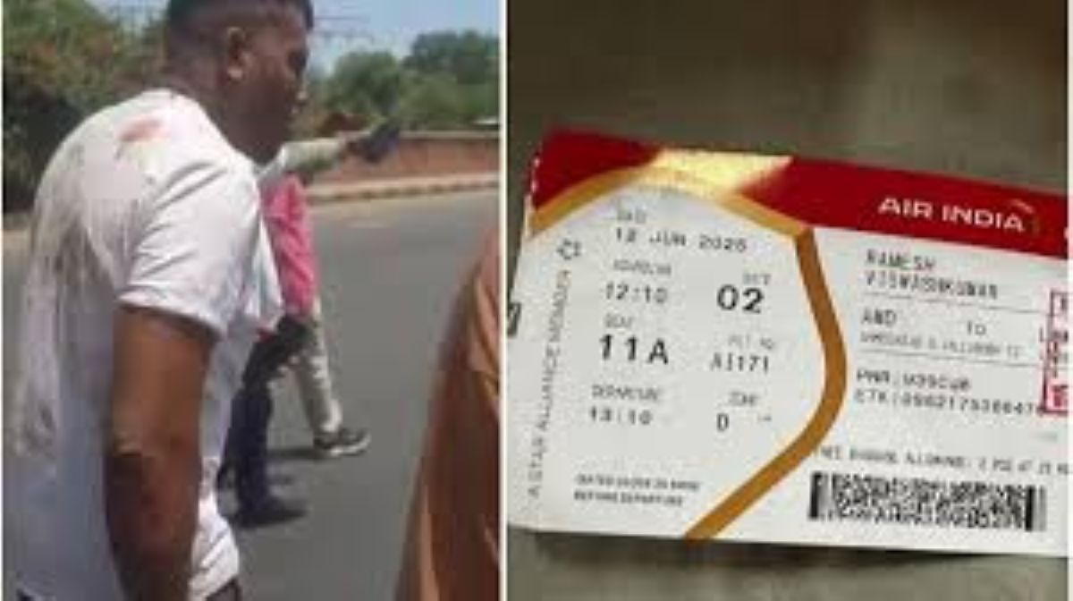 Unico sopravvissuto allo schianto del volo Air India: “Mi sono svegliato tra i corpi, poi sono fuggito via”